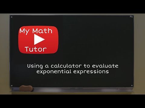 ALEKS | Using a calculator to evaluate exponential expressions
