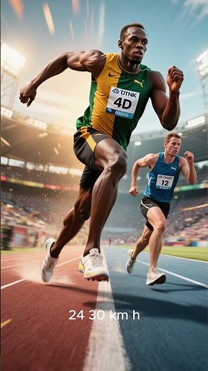 How Fast Can Humans Run #RunningFacts #MindFacts #DidYouKnow #Shorts #Science