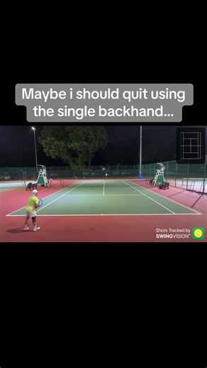Struggling with My Backhand Technique in Tennis
