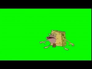 SpongeBob Green Screen: Caveman Spongebob