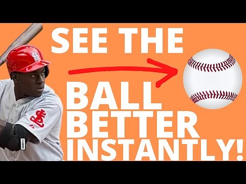 How To See The Baseball BETTER When Hitting (Baseball Hitting Tips)