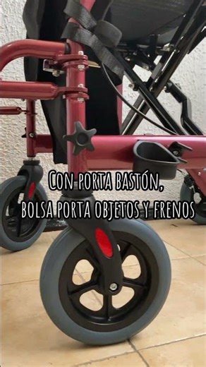 Andadera 2 en 1 R219051 #rollator #andador #adultosmayoresactivos