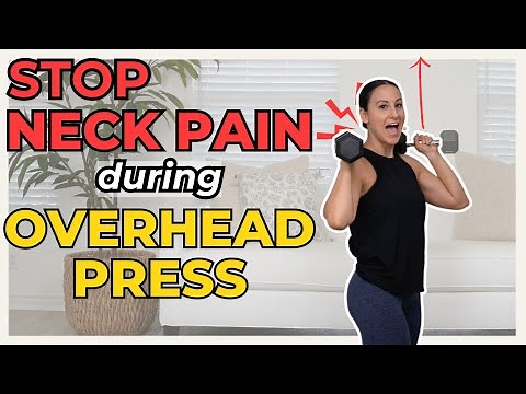 Stop Neck Pain During Overhead Press With This Trick!