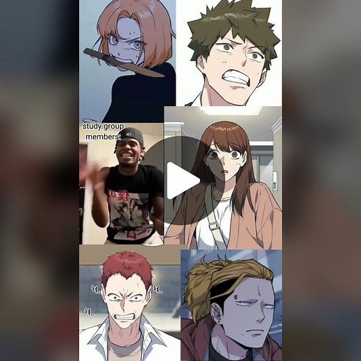 Study Group Webtoon: Action-Packed School Life Adventures