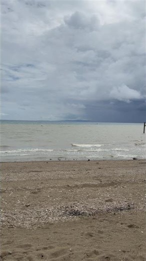 Relaxing at #beautiful #beach at Tinalmud beach #viral #relaxing