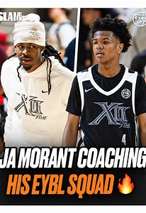Ja Morant’s Twelve Time took down Team Thad 🔥😈 Ja had his squad HYPE all game‼️ @nikeeyb