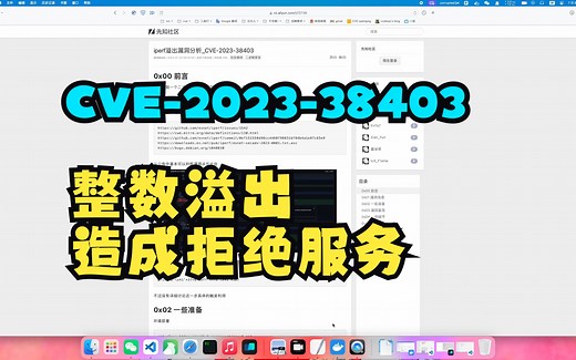 CVE-2023-38403 整数溢出漏洞复现