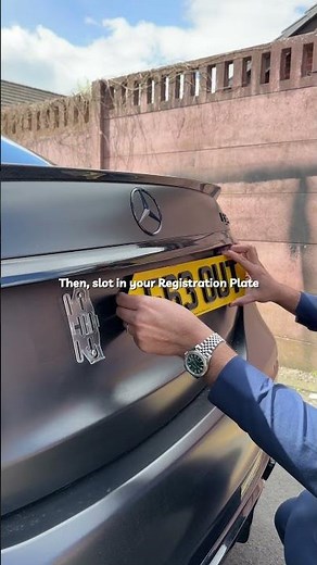 Universal Number Plate Holder (Invisible)