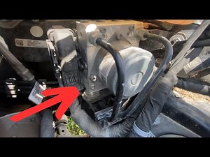 ABS Control Module Chevrolet Impala 2.5 2014-2020 Location and Replacement