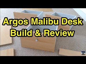 Argos Malibu Desk Build & Review