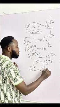 An interesting exponential equation you could have not seen before.