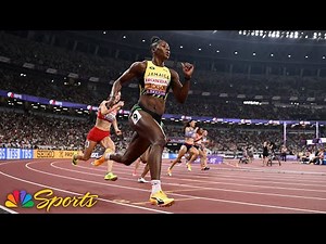 Shericka Jackson takes big steps towards a 200m three-peat with easy heat win in Tokyo | NBC Sports