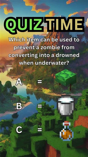 Minecraft Quiz #115: 🔥🧟 Stop Zombies From Transforming with ONE Secret Item!
