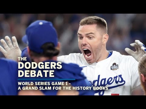 The Dodgers take World Series Game 1 from the Yankees in historic fashion