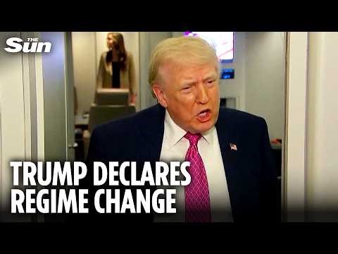 Trump declares ‘regime change’ in Tehran & says he wants to ‘take the oil’ from Iran