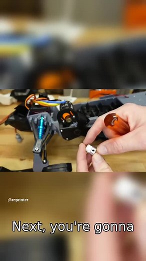 How to modify a 3D printed snowmobile belt drive pulley - www.rcprinter.com - Upgrading your 3D printed RC snowmobile to a belt drive transmission, including tips on sourcing the right belt drive spur gear and boring out the hole to fit your drive shaft. #3dprintingproject #rcsnowmobile #rcmodding #beltdrive #diytutorial