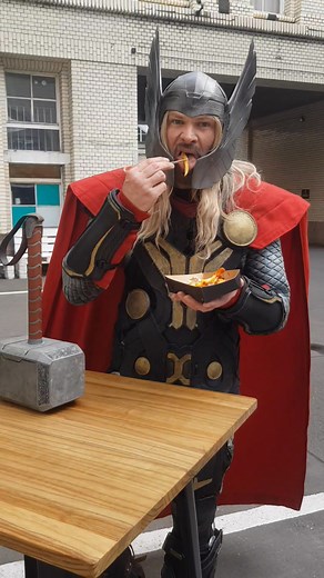 Thor lunch time in Berlin🤭 | Ironmanlive