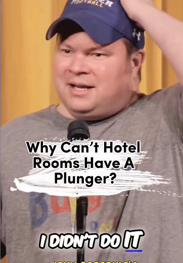 #johncaparulo #comedy #standupcomedy #hotel #plunger | stand up comedy
