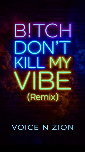 B!tch don’t kill my vibe (remix) #music #voicenzion #fyp