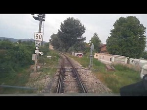 Aix en Provence à Manosque ligne Marseille Briançon Cab drive SNCF en cabine XTER X72500