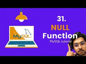 Null Function in MySQL Workbench #31