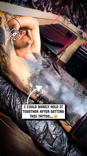 5.2M views · 4.6K reactions | Bro is shook after blackout tattoo  落 #tattoo #tattoos | UNILAD | Facebook