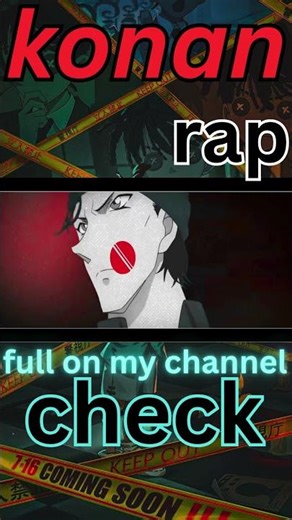 SHINICHI | Detective Conan Rap | PowerUp Z | check on my channel