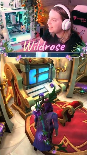 🎮 Blood Elf Gaming PC Room Tour | WoW Housing Build