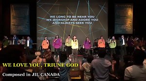 15K views · 590 reactions | WE LOVE YOU, TRIUNE GOD (Trinitarian Song) New song composed in JIL Canada Lyrics: We love You God the Father We love You God the Son We love You God the Holy Spirit We know that You are One We long to be near You We worship and adore You And always seek You We bow down before You Enthrone and exalt You Father, Son, and Holy Ghost Father, Son, and Holy Ghost Father, Son, and Holy Ghost Father, Son, and Holy Ghost | JILGreenhills | Facebook