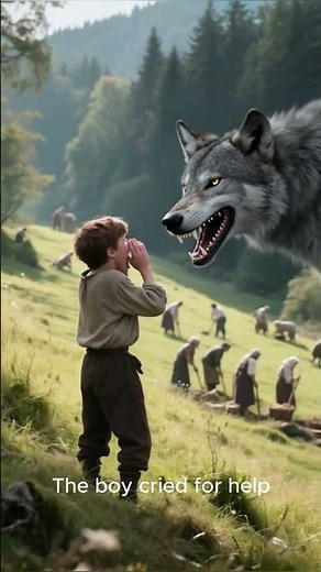 The Boy Who Cried Wolf | Short Bedtime Story for Children #KidsStory #ShortStory #3DAnimation