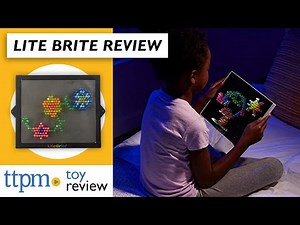 Lite-Brite Ultimate Classic Retro Toy Review from Basic Fun!