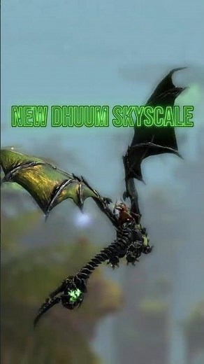 THE NEW DHUUM SKYSCALE IS AMAZING #guildwars2 #gw2