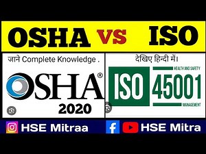 Safety Officers का सबसे बड़ा सवाल - OSHA या ISO 45001?