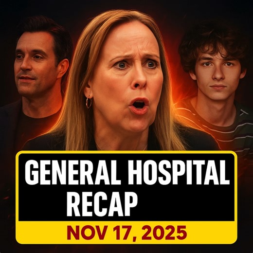 General Hospital Recap – November 17, 2025 | Laura Explodes at Dalton Chaos erupts in Port Charles as Laura publicly confronts Dalton over Rocco’s case, Curtis and Portia face heartbreaking tension, and Sonny fights to protect his grandson. Meanwhile, Lulu panics, Emma takes the blame, and Ric drops a major bombshell about Portia’s possible motive in Drew’s shooting. Watch the full 60-second recap of everything that went down on General Hospital today! #GeneralHospital #GH #GHRecap #GH2025 #Port