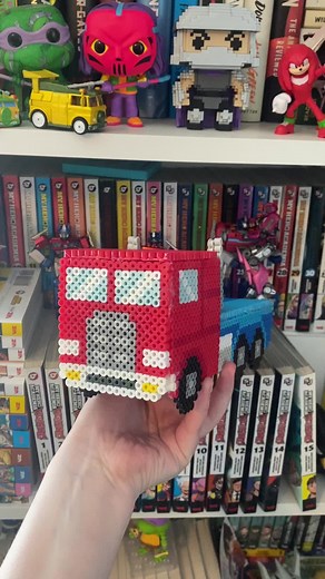 Creación de patrones con cuentas Perler para Transformers