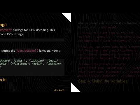 How to Read Objects from JSON File in Dart and Map to Variables
