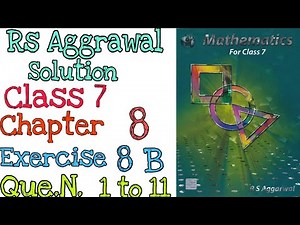 Rs Aggarwal class 7 Exercise 8B Question number 1 to 11| Ratio and Proportion | MD Sir