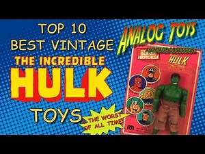 Top 10 Best Vintage Incredible Hulk Toys - Hulk Action Figure Collection