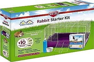 Kaytee My First Home Starter Kit Habitat for Pet Rabbits