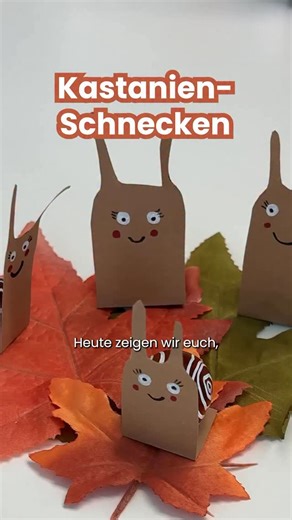 Karussell Kindermusik und Hörspiele | Auf die Schnecke, fertig, los! 🐌 Denn das ist alles, was ihr für dieses herbstliche Kastanien-DIY mit euren Kindern braucht: Kastanien,... | Instagram