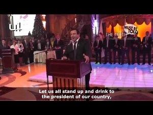 Gagik Tsarukyan, a.k.a. Dodi Gago, Honors Serzh Sargsyan with a Toast