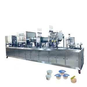 [Hot Item] Automatic Edible Tomato Chili Sauce/Paste Sauce Cup Filling and Packing Machine