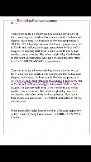 AHA PALS POST EXAM QUESTIONS AND ANSWERS 2024-2025