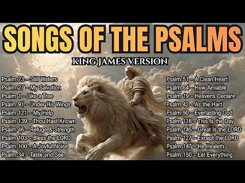 1 Hour of Psalms in Song | King James Version with Lyrics | Peaceful Worship for Rest & Prayer