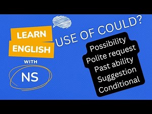 Use of Could in English | Possibility, Conditional & Past Ability