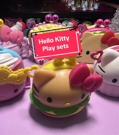 Sets de Juguetes de Hello Kitty y Polly Pocket