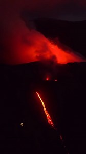 28K views · 611 reactions | Stromboli is calming down… but still keeping busy! The Nov 9, 2025 overflow from the northern crater isn’t being supplied anymore and is now cooling off. Meanwhile, Stromboli continues its classic Strombolian explosions from both the northern and southern vents — a perfect example of this volcano’s steady, rhythmic activity. Credit: Sebastiano Cannavò (Stromboli Stati d'Animo) #Stromboli #Geology #GeologyPage #volcanology | Geology Page | Facebook