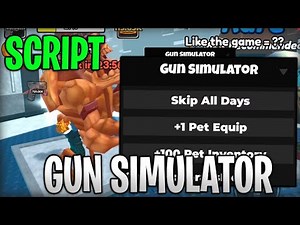 [🔥NEW] Gun Simulator Best Script Get All Rewards & Infinite Pets Equip Roblox 2025