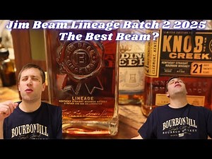 Jim Beam Lineage Batch 2 Bourbon 2025 Release. The Pinnacle of Beam Greatness