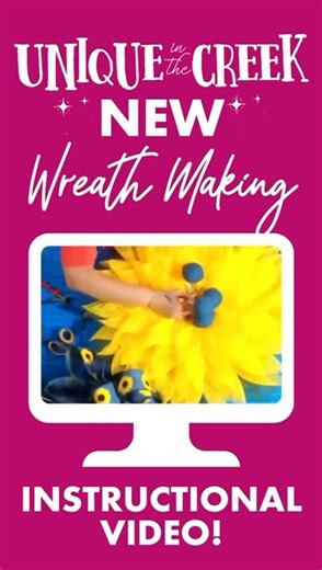 1.7K views · 14 reactions | New video alert! Check out our newest wreath making tutorial on our YouTube channel!  https://www.youtube.com/watch?v=VwmK5bBaiYI #crafting #wreath #wreathmaking #wreathmakers | Unique in the Creek Ltd. | Facebook